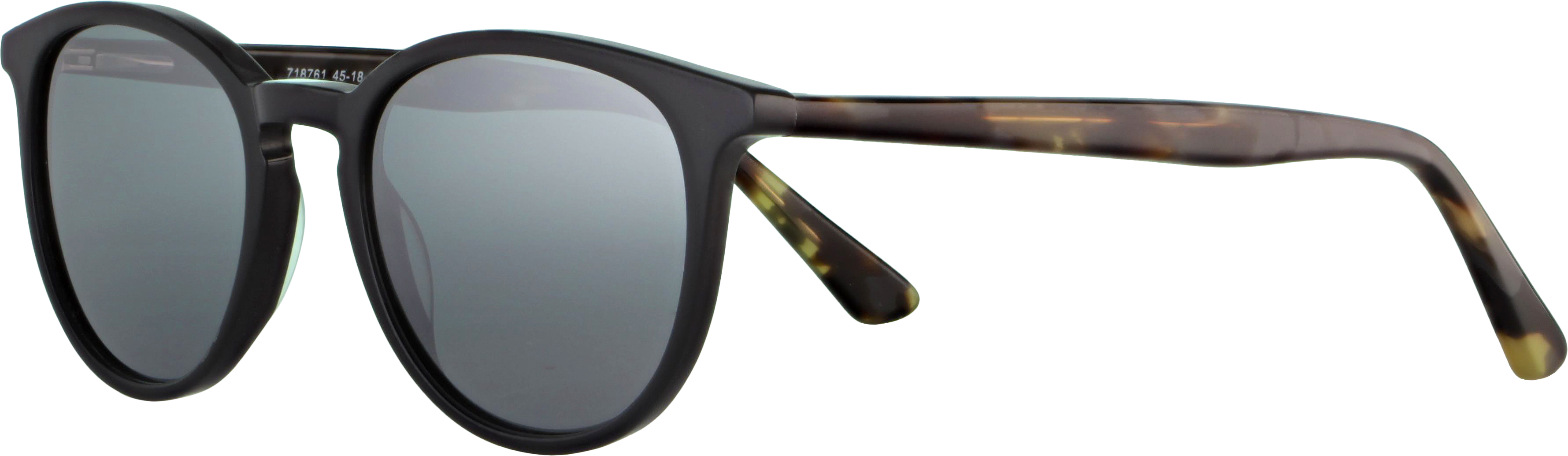 Das Bild zeigt die Sonnenbrille 718761 von der Marke Abele Optik in schwarz.