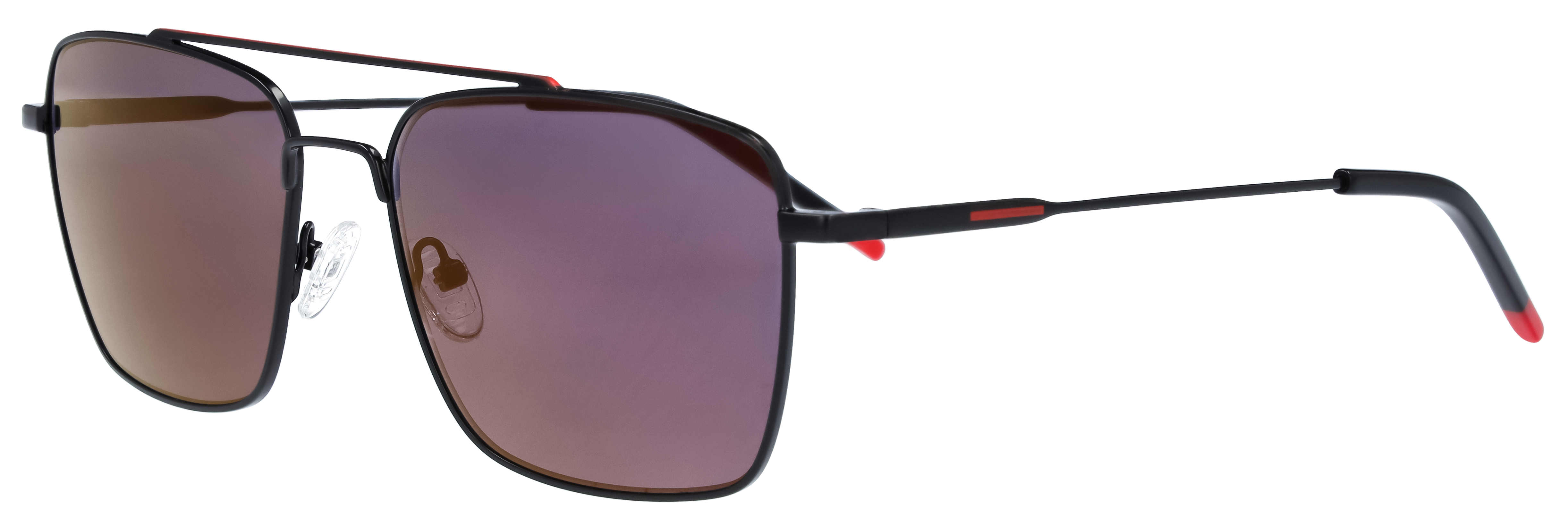Das Bild zeigt die Sonnenbrille 141171 von der Marke Abele Optik in schwarz.