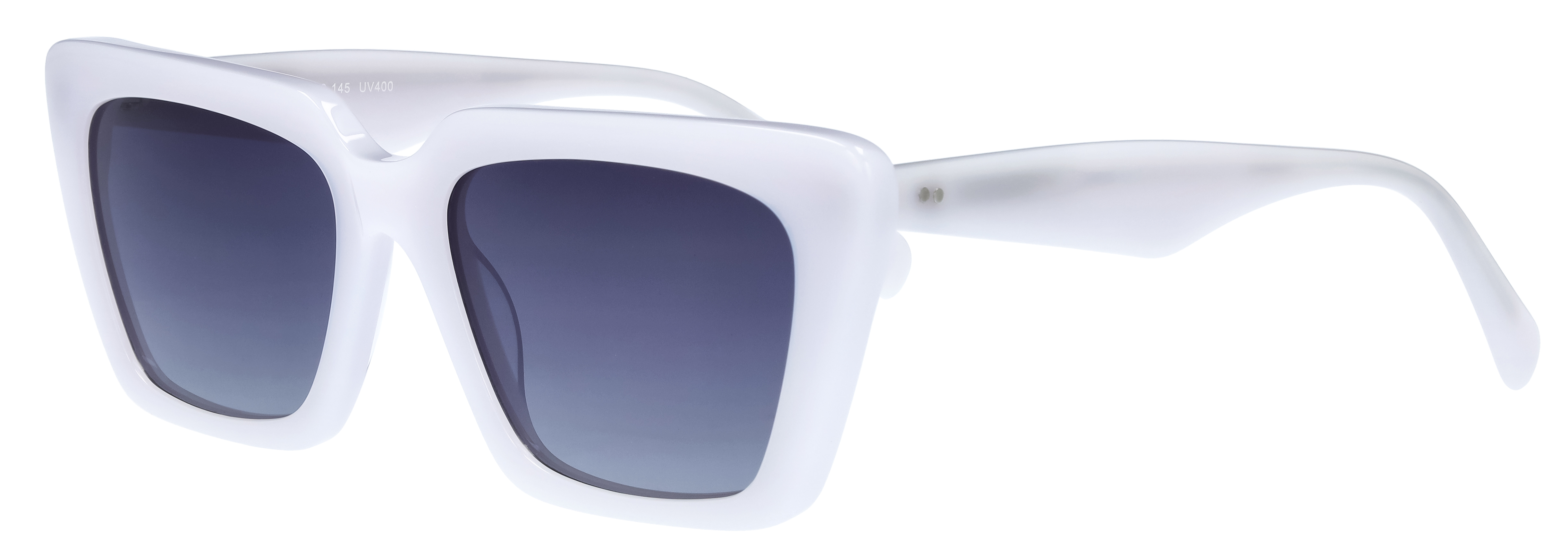 Das Bild zeigt die Sonnenbrille 141171 von der Marke Abele Optik in weiß.
