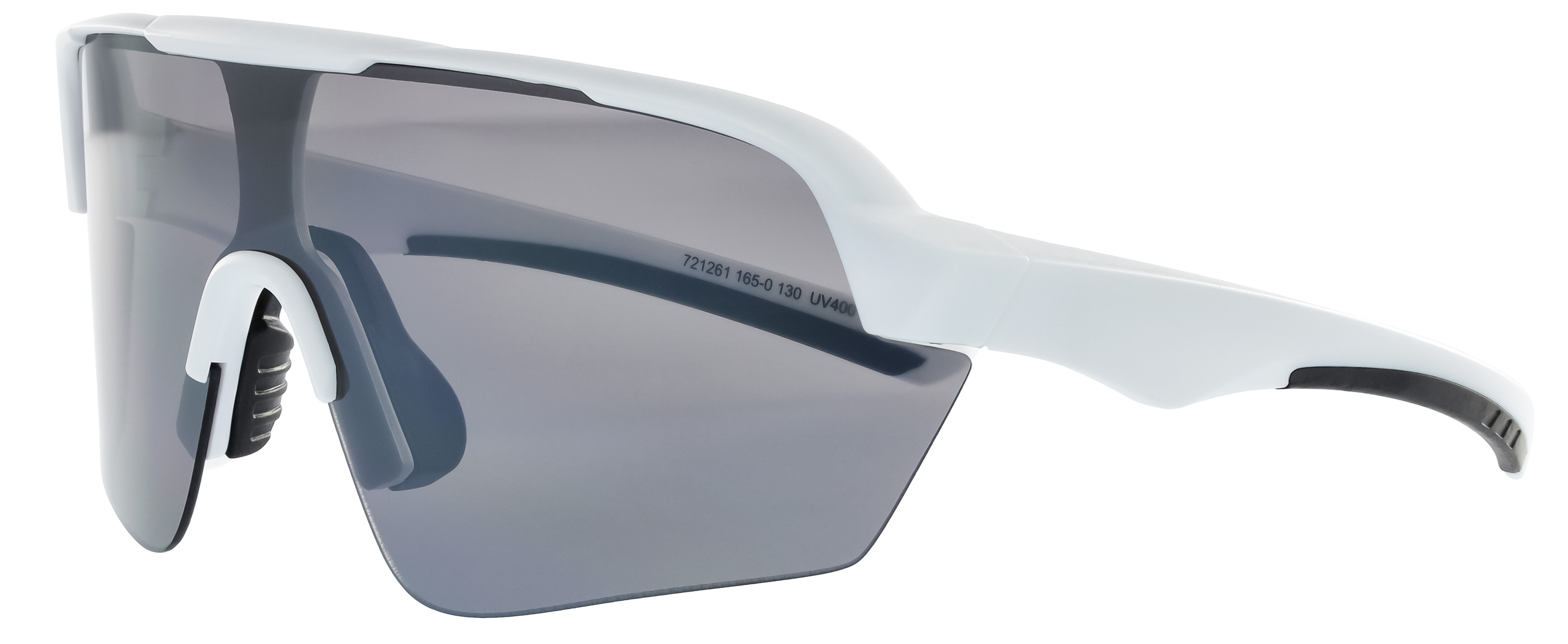 Das Bild zeigt die Sonnenbrille 721261 von der Marke Abele Optik in Weiß.