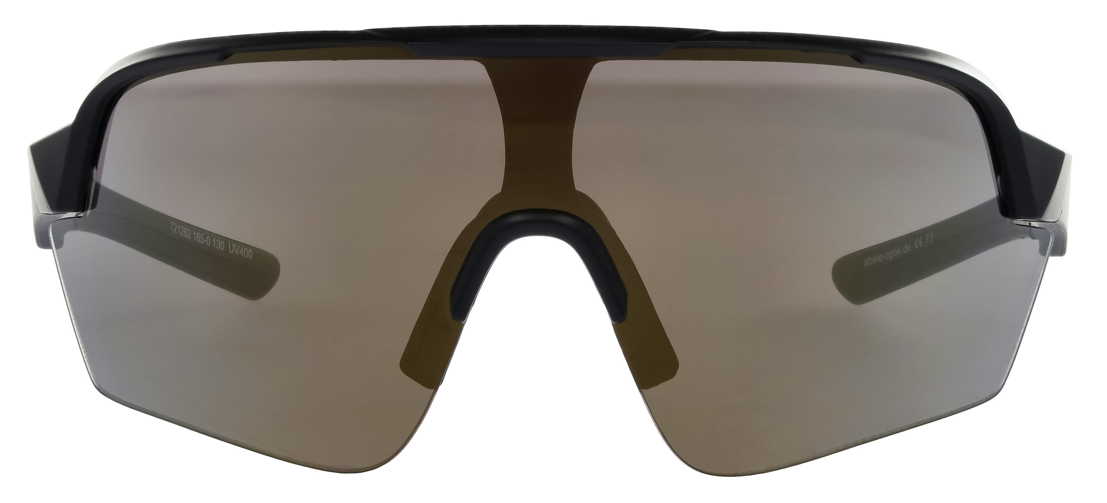 Das Bild zeigt die Sonnenbrille 721262 von der Marke Abele Optik in Schwarz.
