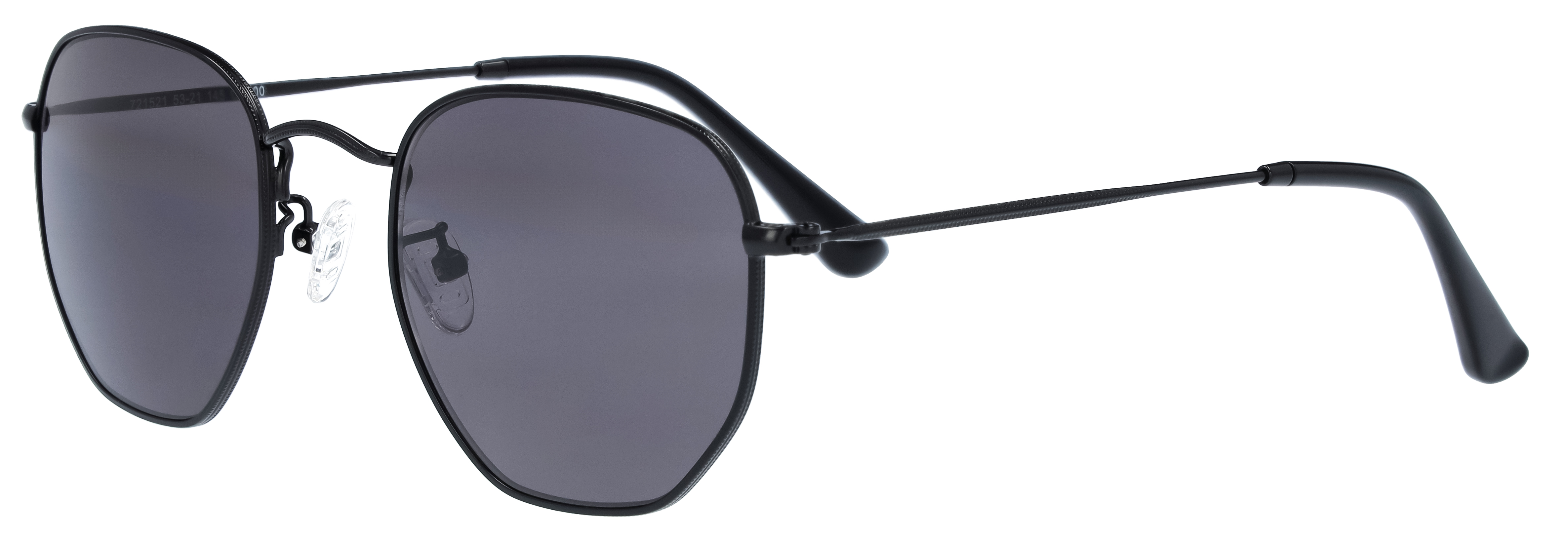 Das Bild zeigt die Sonnenbrille 141221 von der Marke Abele Optik in schwarz matt.