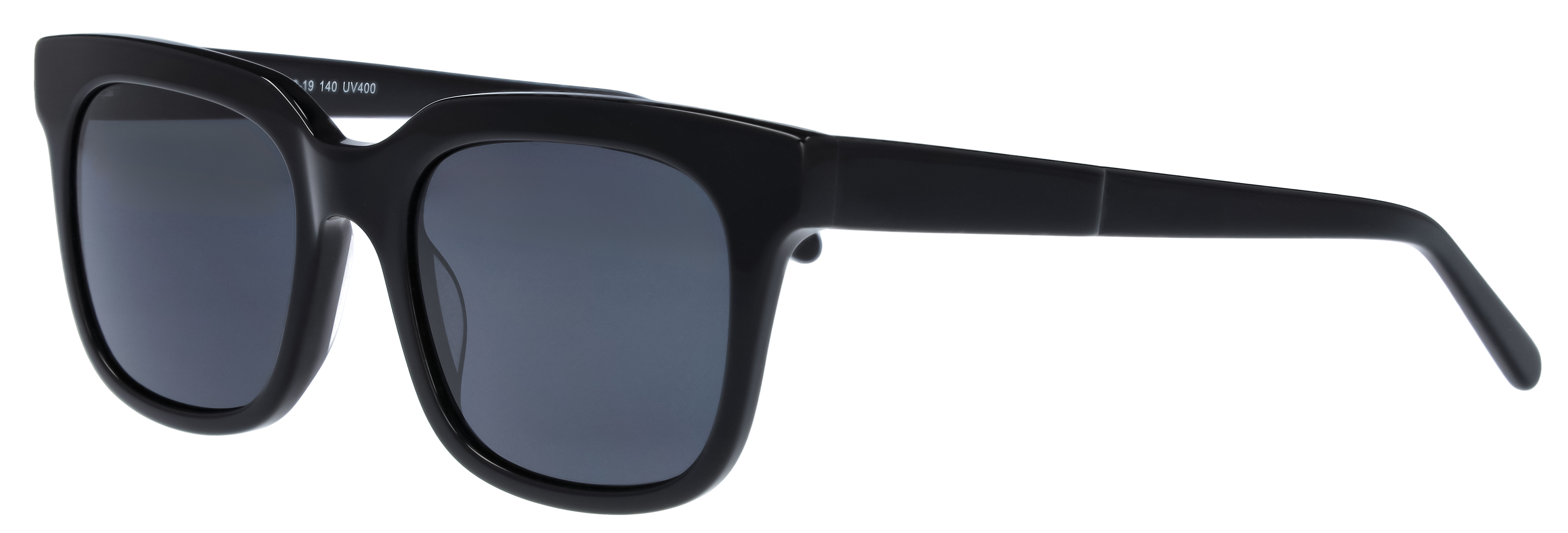 Das Bild zeigt die Sonnenbrille 141181 von der Marke Abele Optik in schwarz.