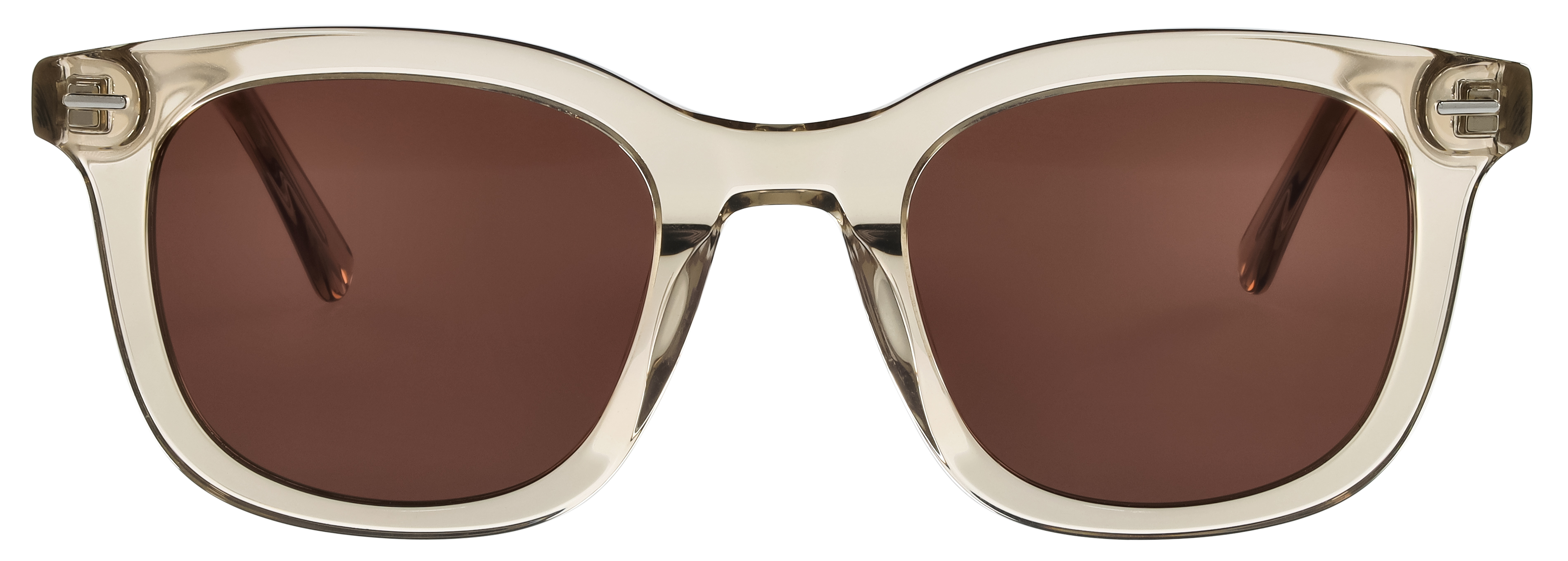 Das Bild zeigt die Sonnenbrille 721861 von der Marke Abele Optik in Gelb transparent