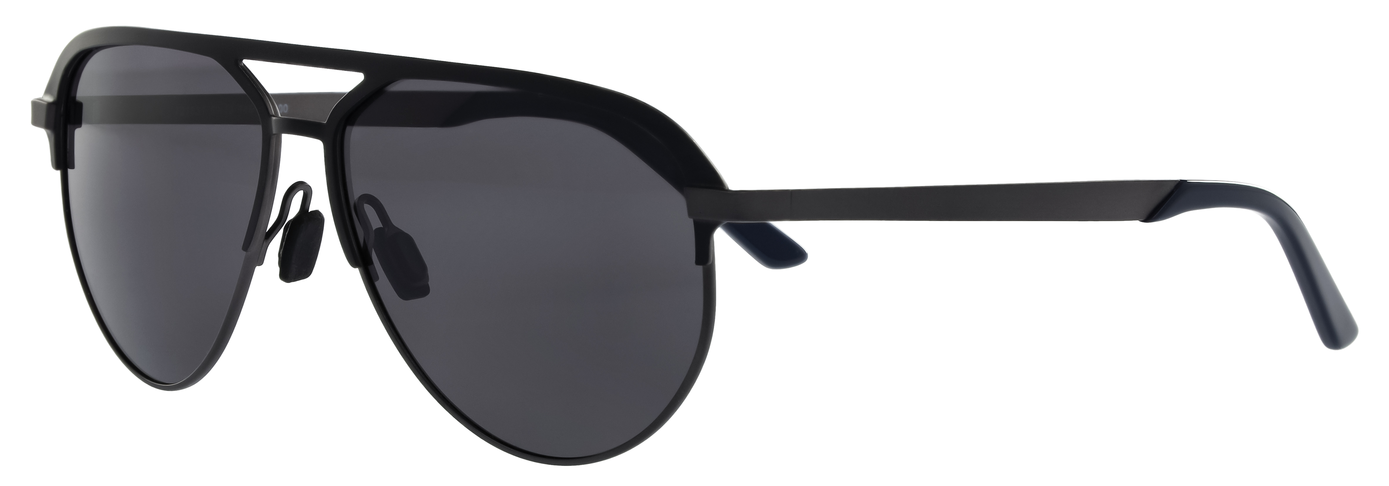Das Bild zeigt die Sonnenbrille 721831 von der Marke Abele Optik in Schwarzmatt.